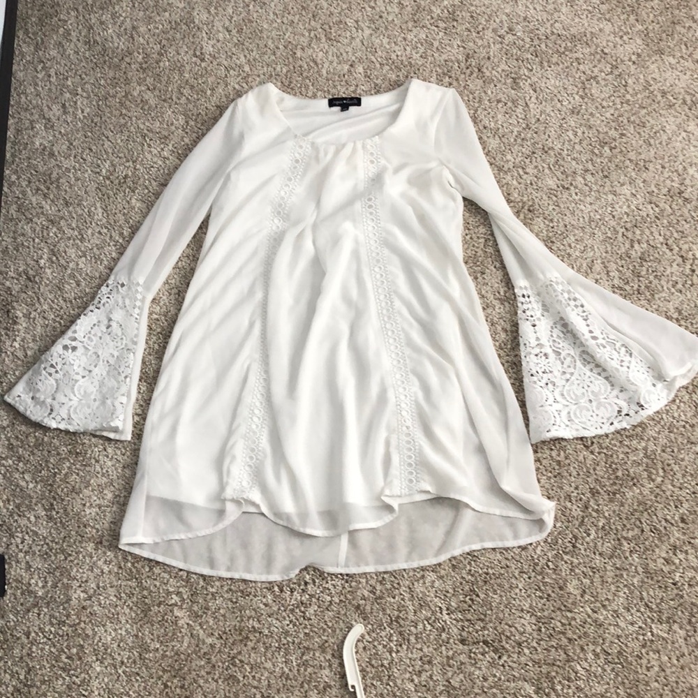 so pretty white lace dress
